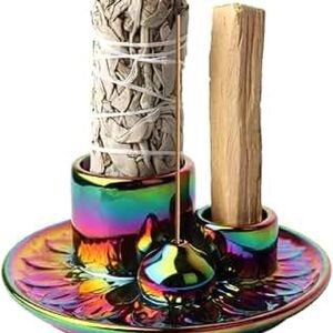Iridescent Incense Holder Set